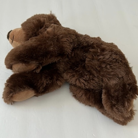 Brown Floppy Bear Unipak Flip Flop Brown Bear 12 in Plush NWT - Picture 7 of 10